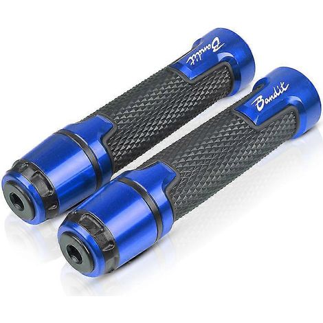 Leviers de frein et d'embrayage bleus pour motos Suzuki Bandit GSF 1250, 600, 650 et 250 (numéros de série Bandit 2007 à 2015). (1/5)