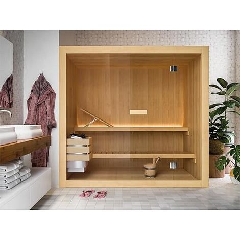 Sauna finlandais Sanate 2100x1600mm, 6kw 400V (1/3)