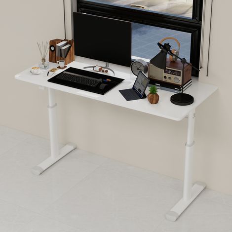 Bureau d’étude réglable pour enfants et adultes – hauteur ajustable, bureau polyvalent pour maison ou bureau, design compact (1/5)