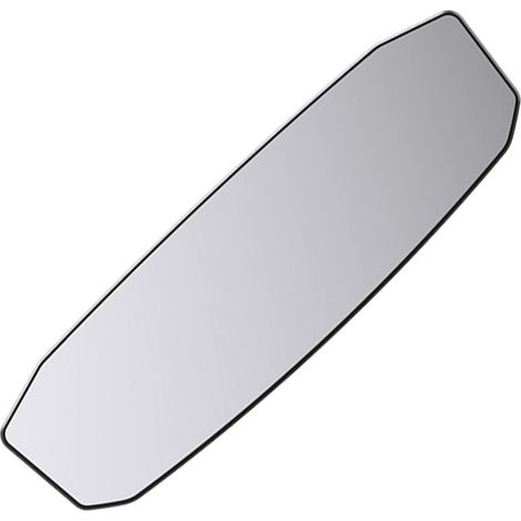 Rear View Mirror - 12 X 3.6 Inch Panoramic Wide Angle Convex Interior Clip On Mirror - Universal Fit For Car Suv Truck Boat - 1 Piece (1/5)