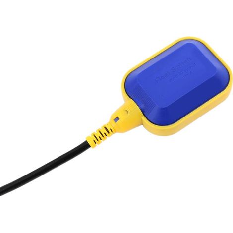 1 Interrupteur flottant, câble renforcé 10m, étanche IP68, pour pompe submersible, piscine et réservoir (1/5)