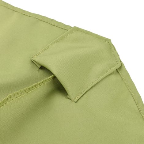 Ombrellone da esterno Jeffergarden, impermeabile e resistente ai raggi UV, telo di ricambio per ombrellone da giardino, senza struttura, verde, per ombrellone stile 3m, 6 stecche (1/4)