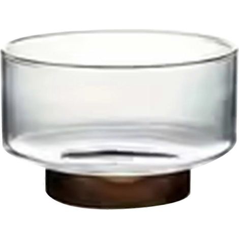 Bol à fruits, saladier créatif, base en bois, bols de rangement pour snacks, popcorn et noix, boîte de rangement pour les collations de Noël à la maison (1/5)