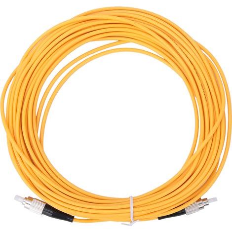 FC/UPC-zu-FC/UPC-Singlemode-Glasfaser-Patchkabel, 10 Meter, gelb (1/5)