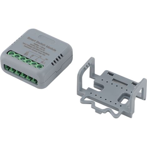 Module de relais intelligent Zigbee pour application Tuya, commande à distance, minuterie, commande vocale, relais domotique unidirectionnel 90-250 V CA (1/5)