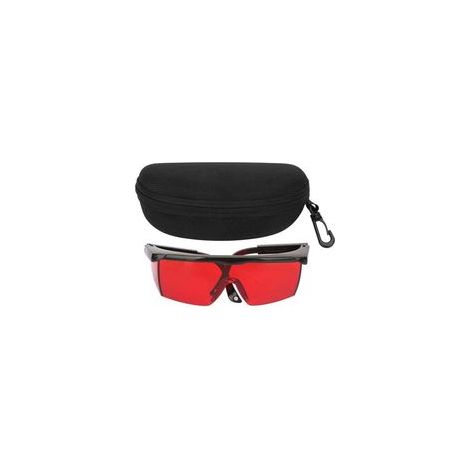 Lunettes de Sécurité pour Laser Rouge, Améliorent la Visibilité du Faisceau pour Niveau Laser Rotatif et Multiligne, Protection Oculaire Professionnelle (1/4)