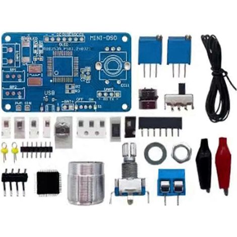 DIY Mini Digitaloszilloskop-Bausatz STC8K8A Mikrocontroller Elektronik-Foto Farbe-