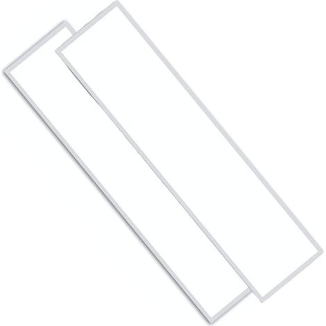 Pack de 2 - Panneau LED UGR19 36W 120x30cm - Blanc Froid - SILUMEN (1/4)