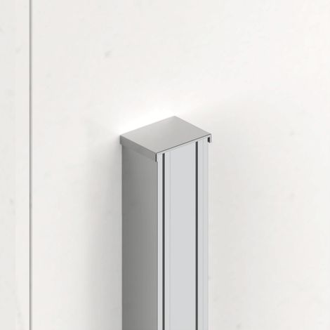SK profilé d'extension pour porte de douche, hauteur 196 cm, chrome brillant (NDROZPSATSK) (1/2)
