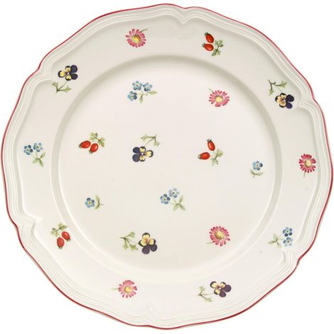 Assiette Petit-déjeuner, 21 cm, Porcelaine, Blanc/Multicolore (1/5)