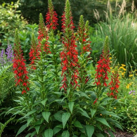 Lobelia cardinalis/Godet - 5/20 cm