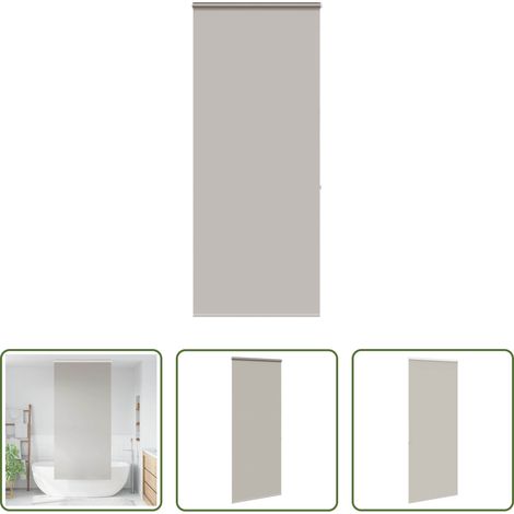 vidaXL Intimité salle de bain - Store enrouleur de douche avec cassette largeur du tissu 86 cm (1/5)