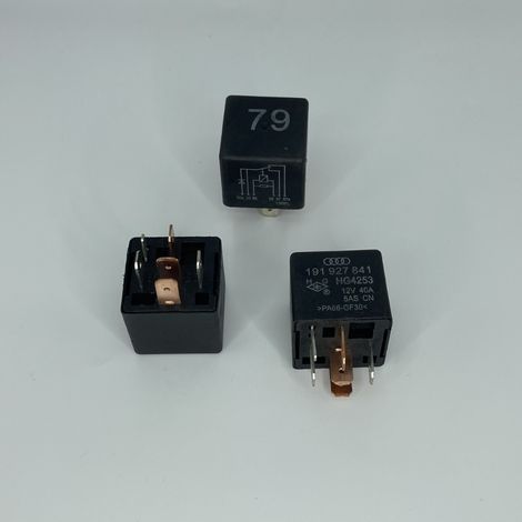 Volkswagen Audi automobile relay No. 79 191927841
