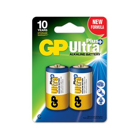 GP Ultra Baby (C)-Batterie Alkali-Mangan 1.5 V 2 St.