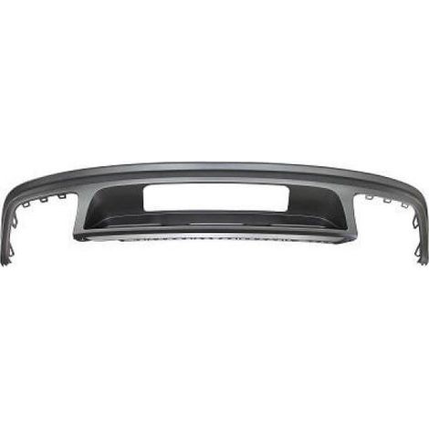 Spoiler de pare-choc arrière à peindre double échappement Volkswagen Tiguan 2 phase 1 2016-2020