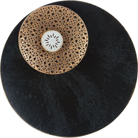 Wandobjekt RUBIDIUM Metall 49 cm Schwarz (1/5)