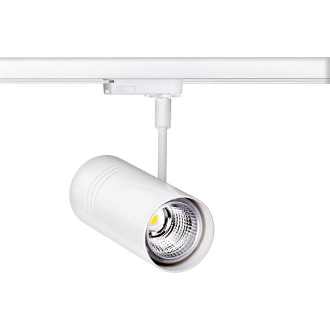 EVOLI Spot Rail 3 all.023 blanc angle 36° LED intég. 10,5W 3000K 850lm ARIC 50970