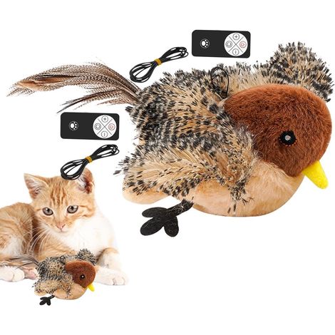 Jouet interactif pour chat - Simulation améliorée - Oiseau (1/5)