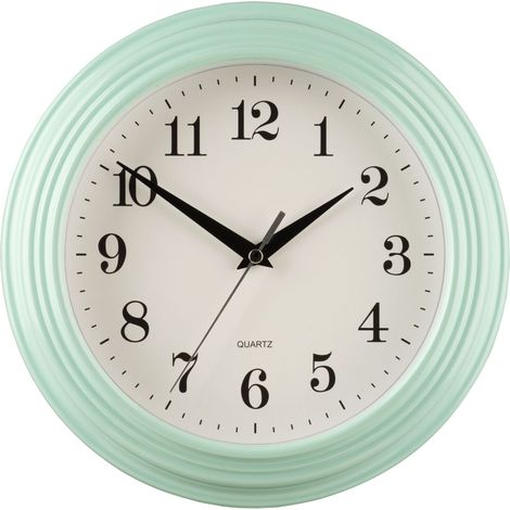 Premier Housewares Pale Blue Wall Clock (1/2)