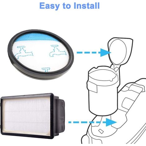 Filtre pour aspirateur,2x Ensemble de filtres d'aspirateur Hepa pour aspirateurs Rowenta Compact Power Cyclonic tels que RO3731EA, RO3724EA, RO3753EA, RO3786EA, RO3798EA, RO3718EA, RP3721EA, filtres t