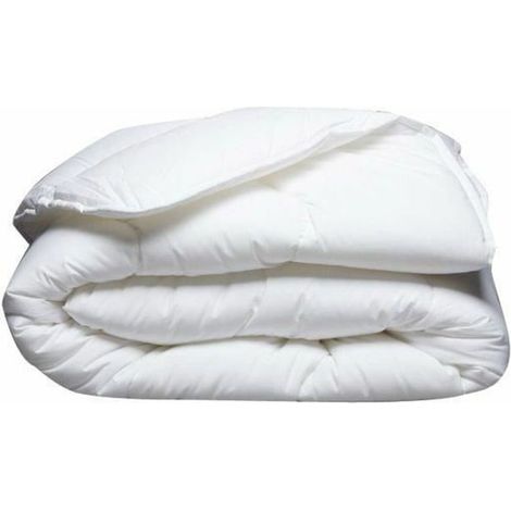 Couette légere anti-acariens - 200 gr/m² - BLANREVE - 240 x 220 cm - Blanc (1/5)