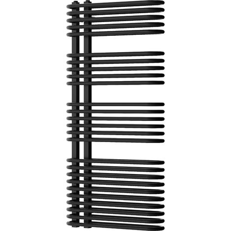 Mexen Amor Badheizkörper 1200 x 600 mm, 1083 W, schwarz - W120-1200-600-00-70 (1/5)