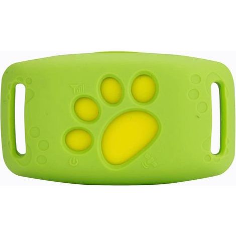 GPS-Tracker für Haustiere, wasserdichter Ortungsgerät für Hunde und Katzen, intelligente Überwachung und Positionierung - Grün. (1/5)