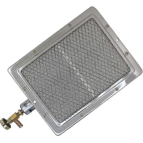 Brûleur infrarouge pour barbecue, réchaud à gaz céramique, réchaud à gaz propane pour camping, barbecue d'extérieur, jardin, p20241126656 (1/4)