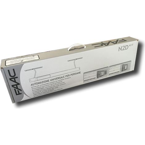 Faac – Kit d'automatisation pour volets – 105775 – Moteur 15Nm – Puissance 150W – Tension 220-240V – Détection obstacles et vent (1/4)