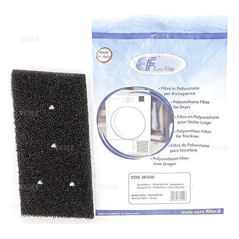 Filtro para secadora con bomba de calor Whirpool 481010345281