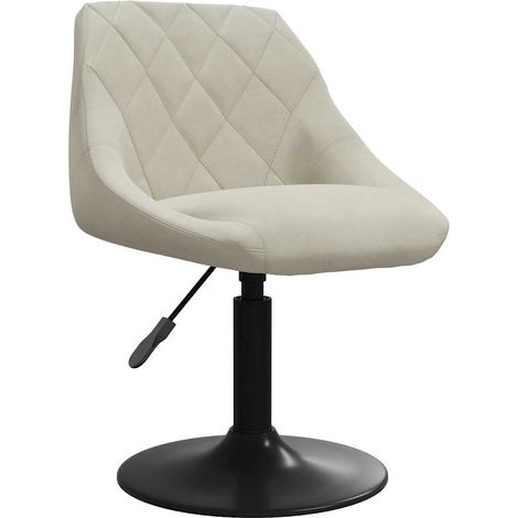 Maison Exclusive - Barhocker Creme Samt