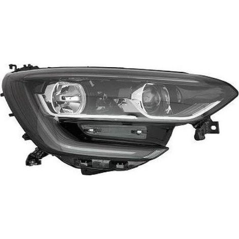 Phare avant droit H7/H7/Led fond noir Renault Megane 4 2015-2021