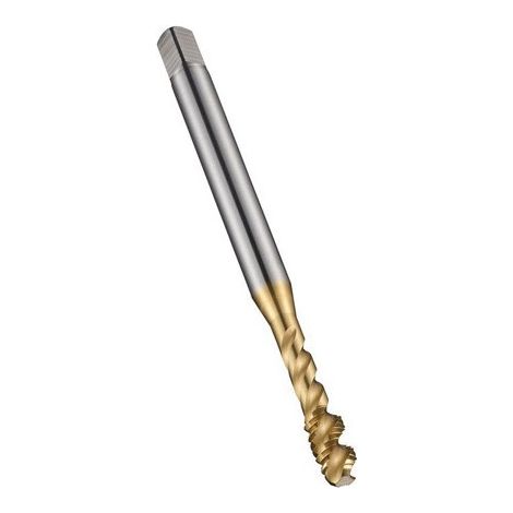 Macho de roscar a máquina DIN 371C EX00TIN M8x1.25mm HSS-E-PM TiN 2.5XD 6H DORMER