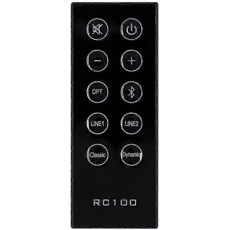 Commande à distance RC10D compatible avec le système d'enceintes Edifier RC100 R2000DB (1/5)