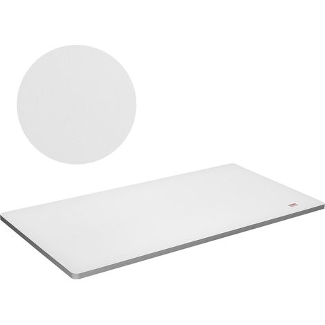 Planche Bureau 1397x711x25 cm Plateau de Table Charge 100 kg Dessus de Table en Panneaux Particules Rectangulaire pour Bureau Debout Électrique Réglable, Plan de Travail, Table à Manger, Maison (1/5)