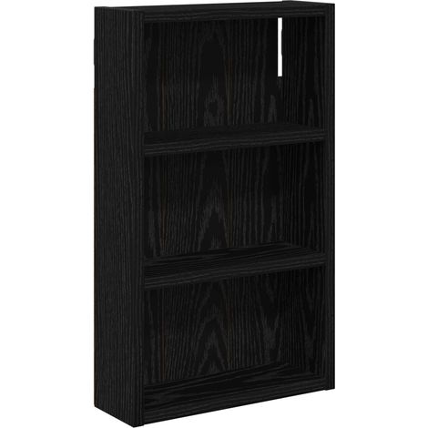 Armoire De Toilette - Armoire murale de salle de bain Chêne Noir 30 x 10 x 50 cm fr628 - Maison La Vie