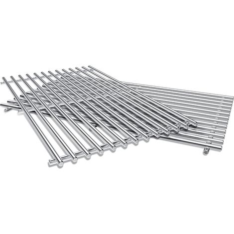 7637 – Grillrost aus Edelstahl – 44,5 x 26 cm – für Spirit E210/220 S210/220 Gasgrill (mit vorderen Bedienknöpfen) – Ersatzteil für Gasgrills (1/5)
