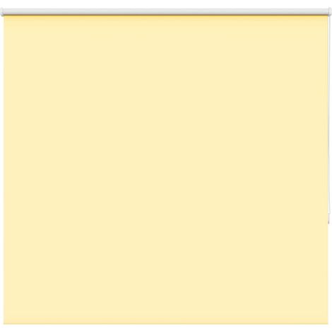 Verdunkelungsrollo Gelb 155x130cm Stoffbreite 151,6cm Polyester