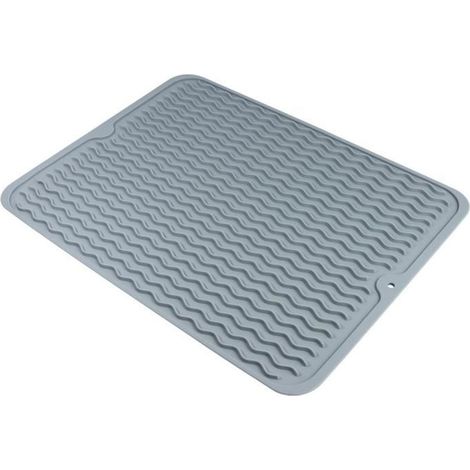 Tappetino scolapiatti in silicone - IGADGITZ - U7228 - Grigio - Moderno