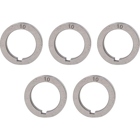Lot de 5 galets d'entraînement en acier pour fil de soudure 1.0-1.2 mm, roues de dévidage pour poste à souder (1/5)
