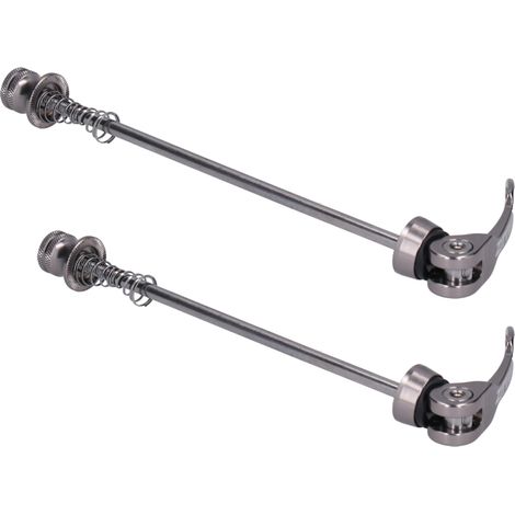 ZTTO Schnellspannachsen-Set (2 Stück) für Rennräder und Mountainbikes, Vorder- und Hinterradachsen aus Titan (1/5)