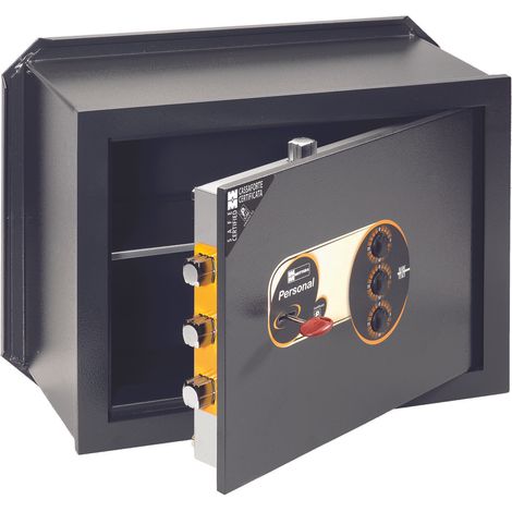 CASSAFORTE CON CHIAVE E COMBINAZIONE MECCANICA 'PERSONAL' (1/2)