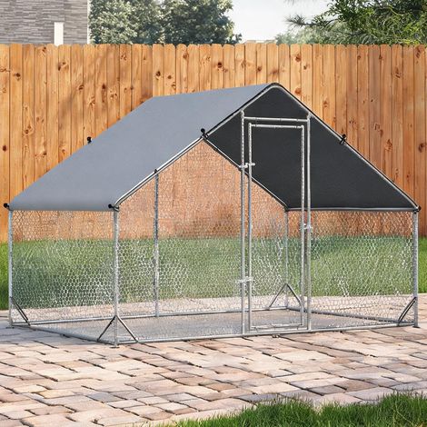 Poulailler plata en métal Galvanizado PE 300 x 200 x 200 cm (1/5)