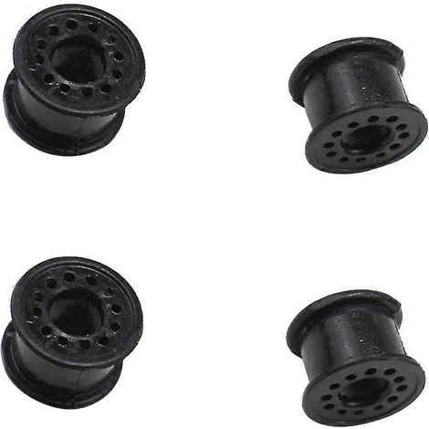 Kit de réparation de 4 pièces pour câble de levier de vitesse de boîte de vitesses, bague de tringlerie, caoutchouc, pièce de rechange pour transmission manuelle (1/5)