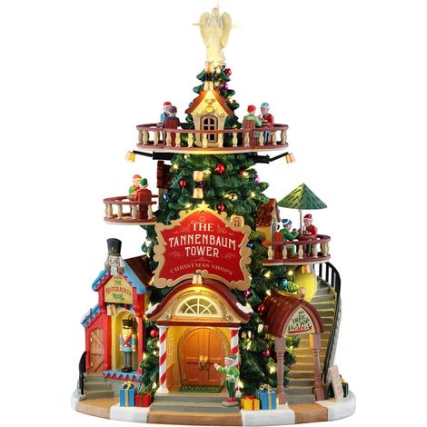 The Tannenbaum Tower Christmas Shops B/O 4.5V Cod. 55311 (1/2)
