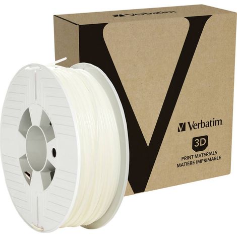 Verbatim 55953 55953 Filament PP (polypropylène) rigidité élevée, résistance élevée à la traction 2.85 mm 500 g naturel (1/3)