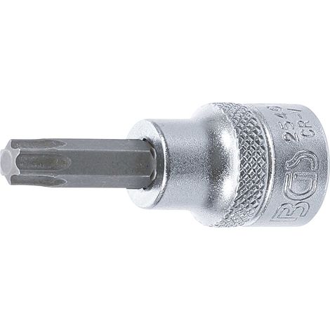 Llave de vaso BGS Technic torx t40 acero cromo-vanadio 48 mm