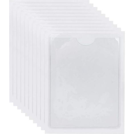 Porte étiquettes en PVC avec fonction de protection