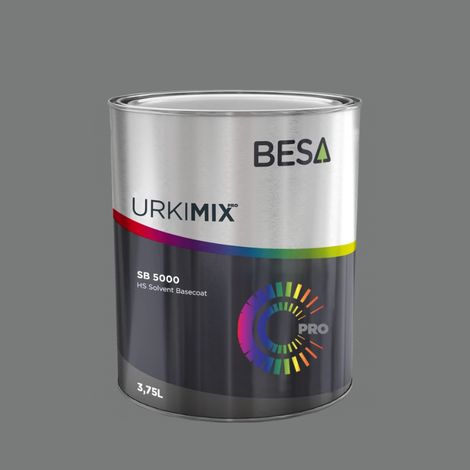 Pot de peinture Polyuréthane / bi composant Gris Foncé Nacré RAL 9023  Mat - 250 gr
