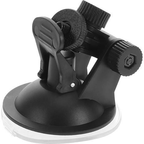 Support Dashcam Voiture avec Ventouse Fixation en Plastique et Métal, Stabilité pour Tableau de Bord, pour Conditions de Conduite Variées (1/5)